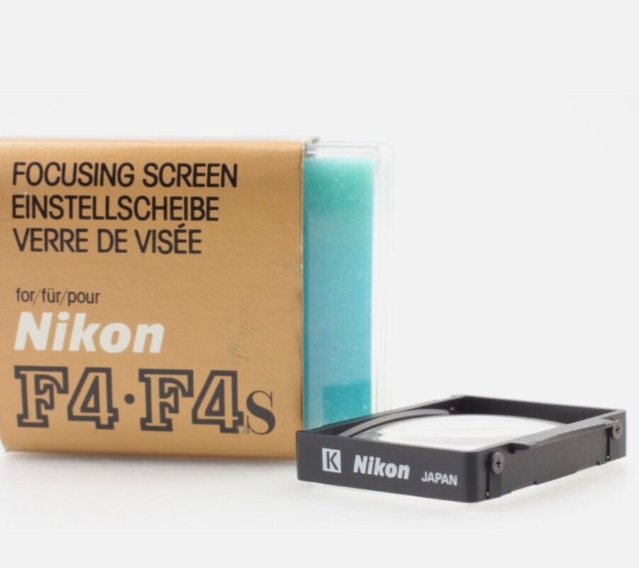 Nikon ニコン フォーカシングスクリーン F4・F4S J T-190 NearNew ] Nikon Focusing Screen Type K Split Micro Prism For F4