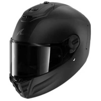 SHARK SPARTAN RS DARK SHADOW MATTSCHWARZ MOTORRAD FAHRRADHELM & GRATIS DUNKLES VISIER