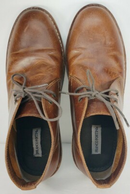 Franco Fortini Dade Leather Chukka Boot Franco Fortini Mens Dade Leather Chukka Boot Shoes Brown US  main image 3