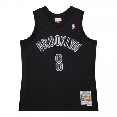 Mitchell & Ness Herren T-Shirt NBA Swingman Brooklyn Nets Deron Williams SMJ