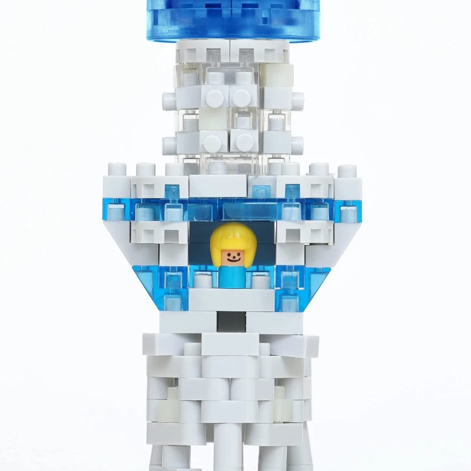 New Nanoblock Tokyo Skytree 600Pcs Japan Landmark Series NBH_229 from Japan - Image 4 of 4