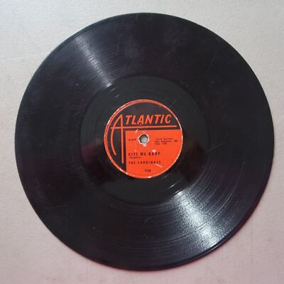 THE CARDINALS THE WHEEL OF FORTUNE / KISS ME BABY ATLANTIC 958 DOO-WAP 78 D-87