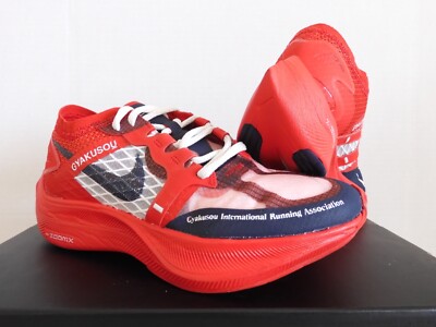 NIKE ZOOMX VAPORFLY/GYAKUSOU UNIVERSITY RED SZ 4 MENS/WOMENS SZ