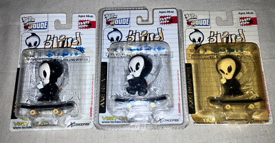 World Industries Tech Deck Dudes Blind Axe Reaper ; 2002 ; 3 New