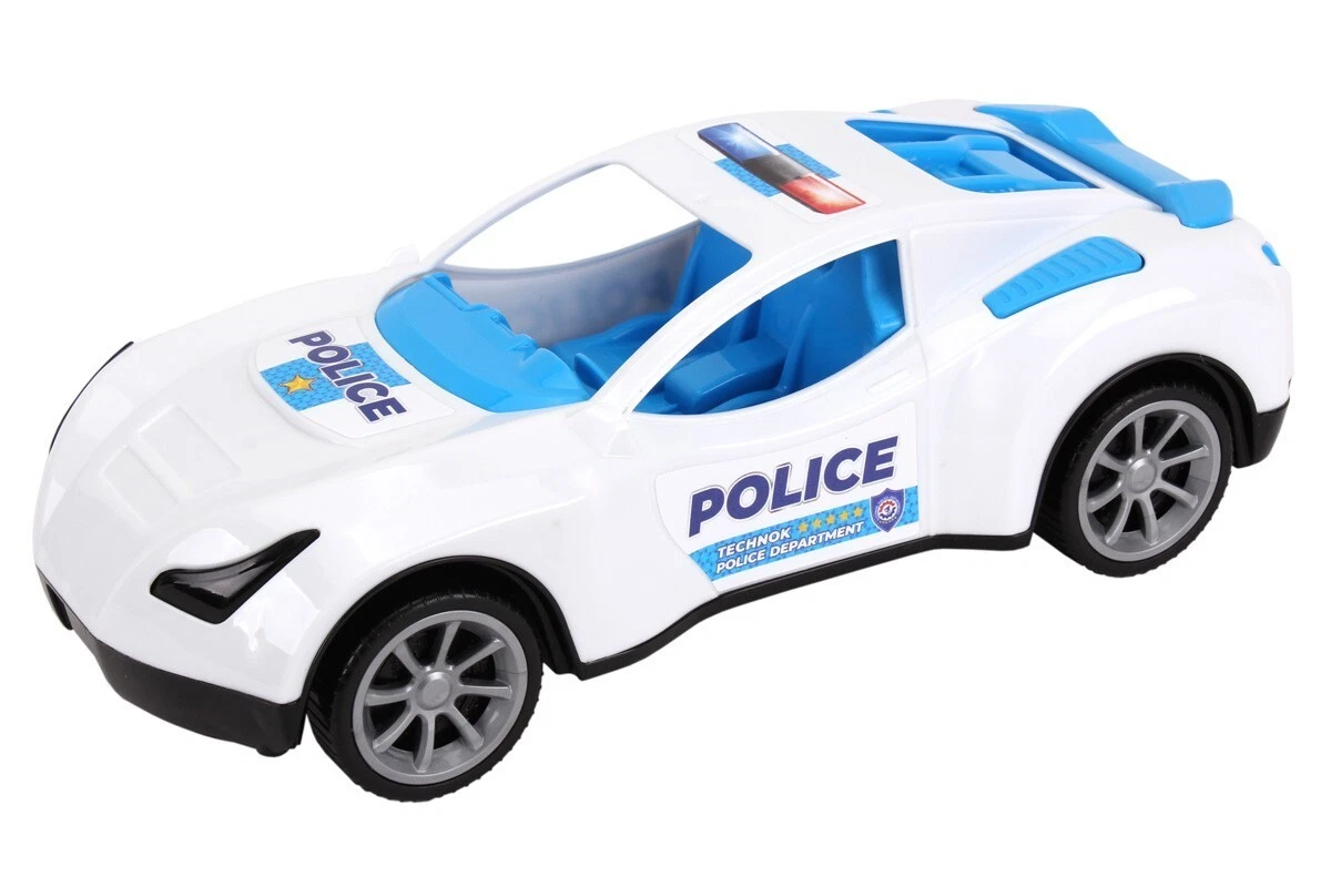 Toy Car BIG Vehicle ECO Plastic Toddler Police Car Truck 3 4 5 6 7 8 Years Old