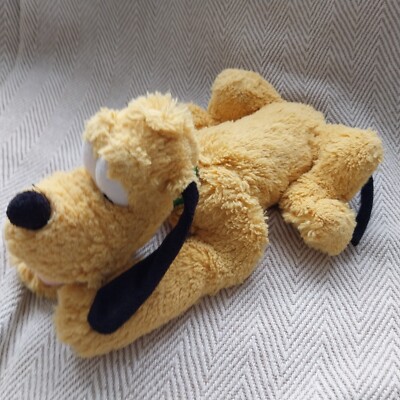 Pluto offizieller Disney Store gestempelt exklusives Plüschtier Stofftier Hund 12 Zoll