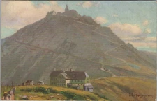 AK * Sněžka with giant building - 1605 m above sea level (AB) 70651