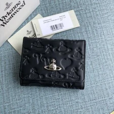 Vivienne Westwood Gamaguchi Trifold Wallet Color Black 11cm × 9cm × 3.5cm NEW