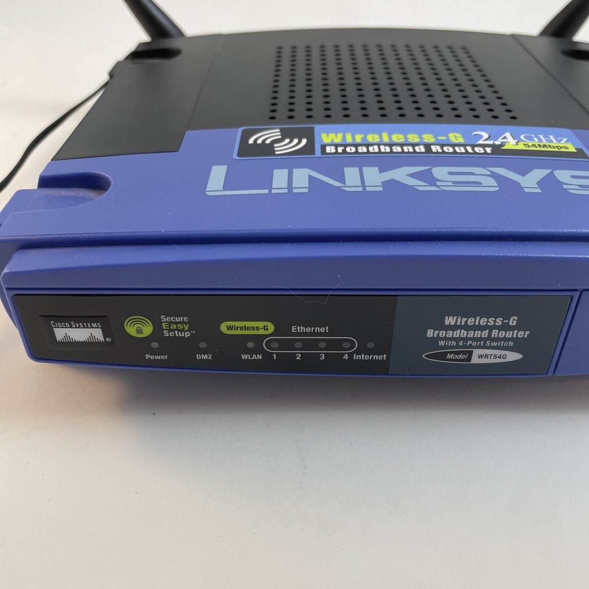 Dd Wrt Wrt54g V8 Como Repetidor LINKSYS DD-WRT WRT54G V8 4-Port 10
