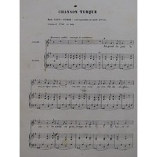 Chanson Türkische Fashion Niris Girkah Gesang Piano XIX