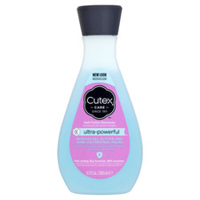 Image of Cutex Ultra Powerful Nail Polish Remover 200ml (Pack of 3) Free P&P
