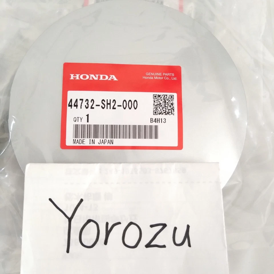 Juego de 4 tapas centrales de rueda originales Honda CRX Si 90-91 JDM OEM 44732-SH2-000 Foto 2 de 3
