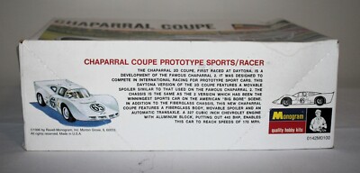 Chaparral Coupe 1/24 プロトタイプスポーツカー Chaparral Coupe Sport Racer 1/24 – J-BarHobbies