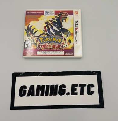 Nintendo 3DS Pokemon Omega Ruby Version 