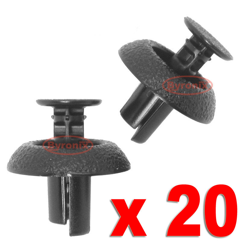 TOPCNOEM 20pcs Engine Cover Clips Grille Push-Type Retainer Fasteners 7mm Replacement for Toyota Land Cruiser Camry Lexus GS350 GX460 90467-07211