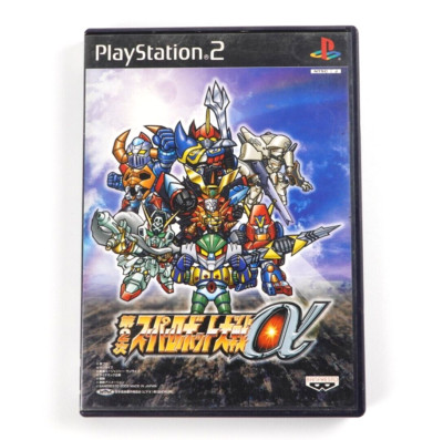 Dai-2-Ji Super Robot Taisen Alpha Sony PlayStation 2 PS2 Japan Import US Seller
