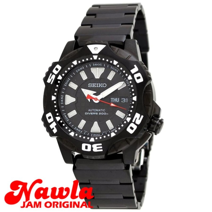 Brand New Seiko Superior SKZ285K1 Divers Black Starfish