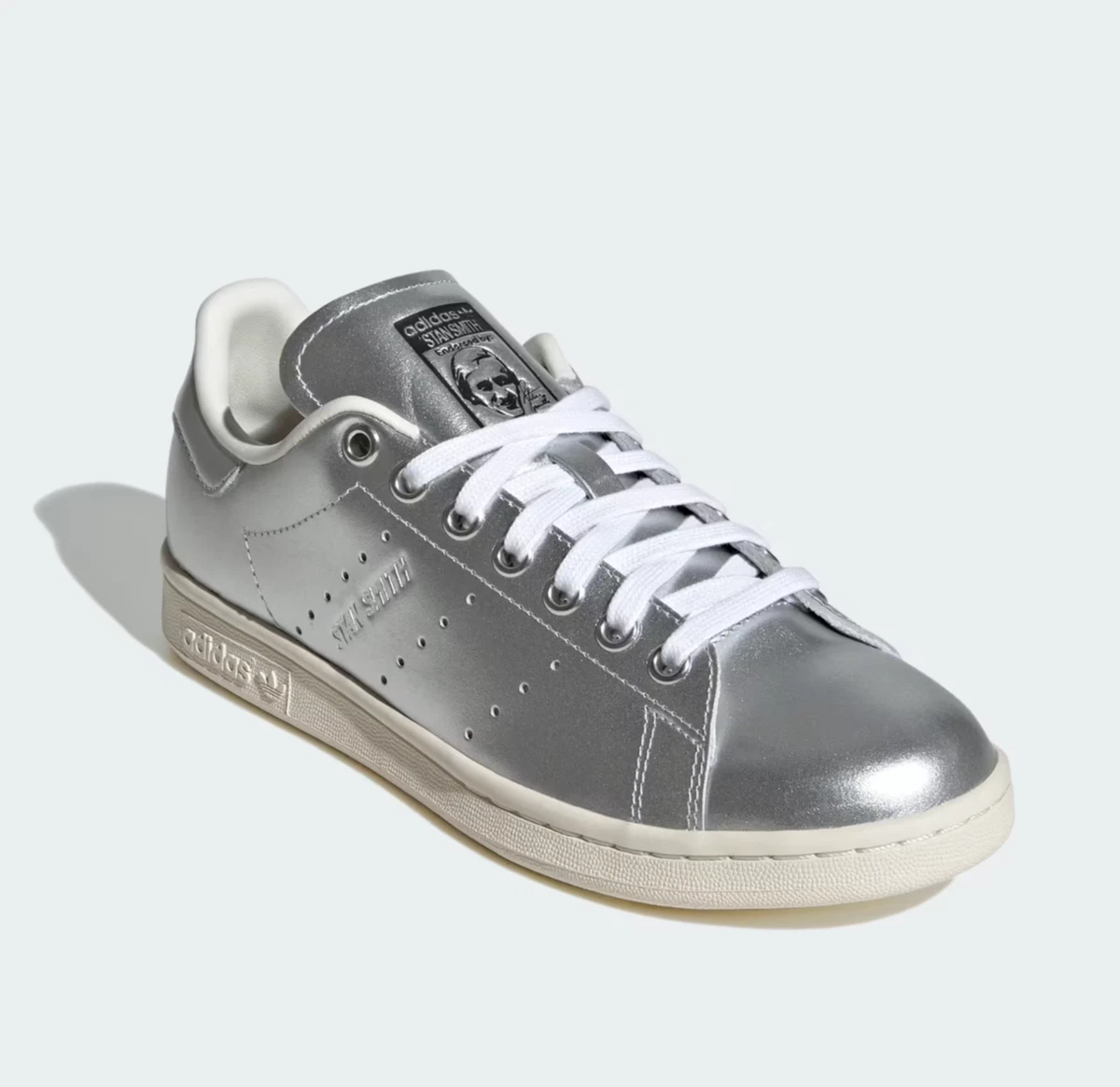 adidas Stan Smith Silver Metallic W for sale | eBay