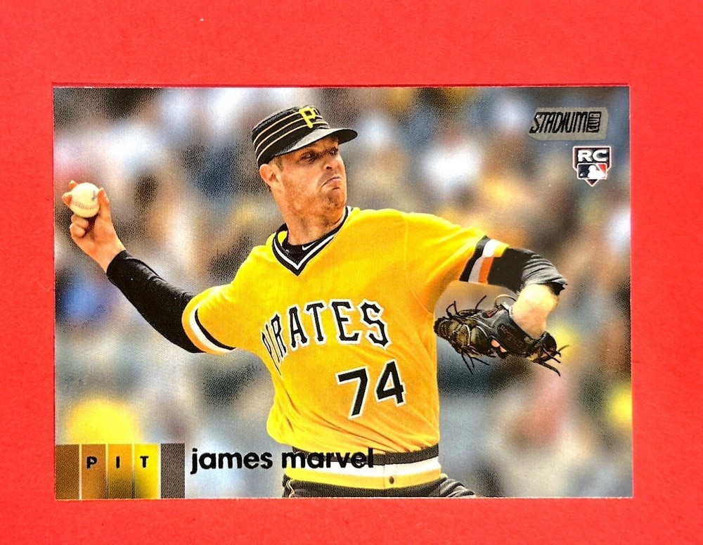 James Marvel ~ 2020 Topps Stadium Club ~ Rookie Black Foil #101