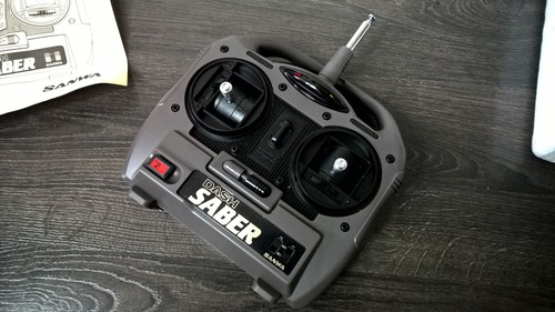 SANWA DASH SABER X TRANSMITTER RECEIVER CONTROLLER 27Mhz attack R amocs kyosho - Picture 8 of 11