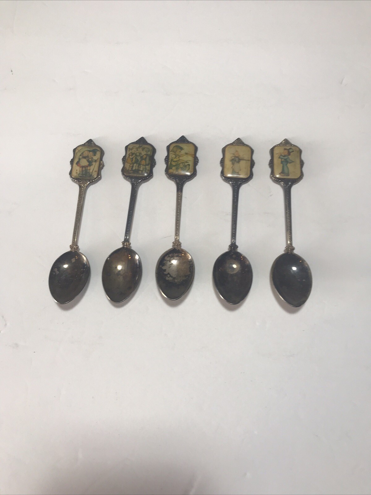 Vintage ARS Edition Hummel Spoons Silver Plate 1980’s Lot Of 5 5” eBay