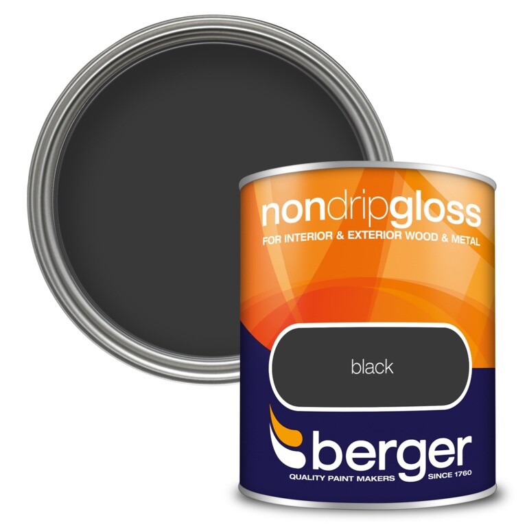 Berger Non Drip Gloss - Black - Image 2