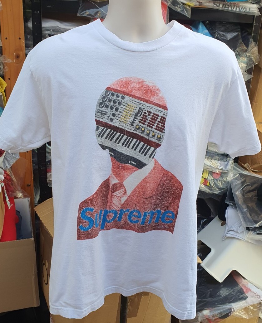 国内発送!Sサイズ15 Supreme UNDERCOVER Synhead Tee白 SS15 Supreme x Undercover Synhead White Tee L large T-shirt
