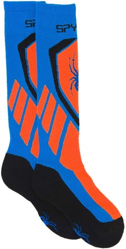 Spyder Boys' 186516 Dare Sock Turkish Sea Exuberance Black Size XS - Picture 2 of 2