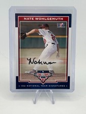 2017 Stars and Stripe Nate Wohlgemuth Auto #19 23/25
