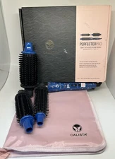 Calista Perfecter Pro Swap Top Heated Round Brush .75" 1" 1.5" Sweet Heart Blue