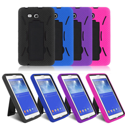 Hybrid Tough Hard Stand Cover Case for Samsung Galaxy Tab 3 7'' 7.0 LITE SM-T110