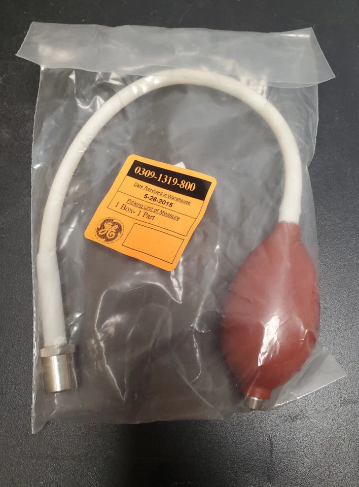 GE Datex Ohmeda Aestiva/Aespire Squeeze Bulb Low Pressure Leak Tester 0309-1319-800