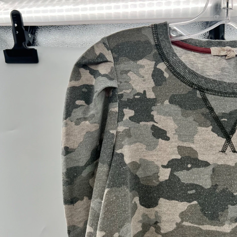 Перемотка назад женщин камуфляж легкий толстовка зеленый/разный размер маленький - Изображение 3 из 4