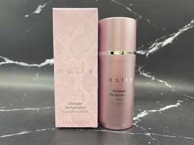 Mally Ultimate Performance Liquid Foundation - Medium - 1 .0 oz / 30 ml / BNIB