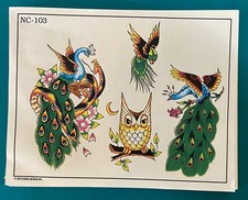 Spaulding and Rogers Tattoo Flash Sheet NC-103