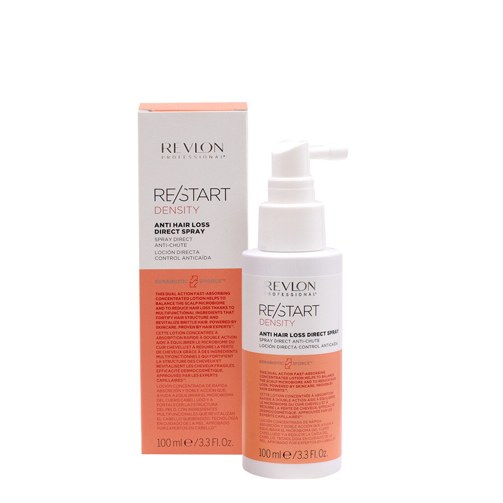 Trattamento Anticaduta Revlon Restart Density Spray 100ml Professionale