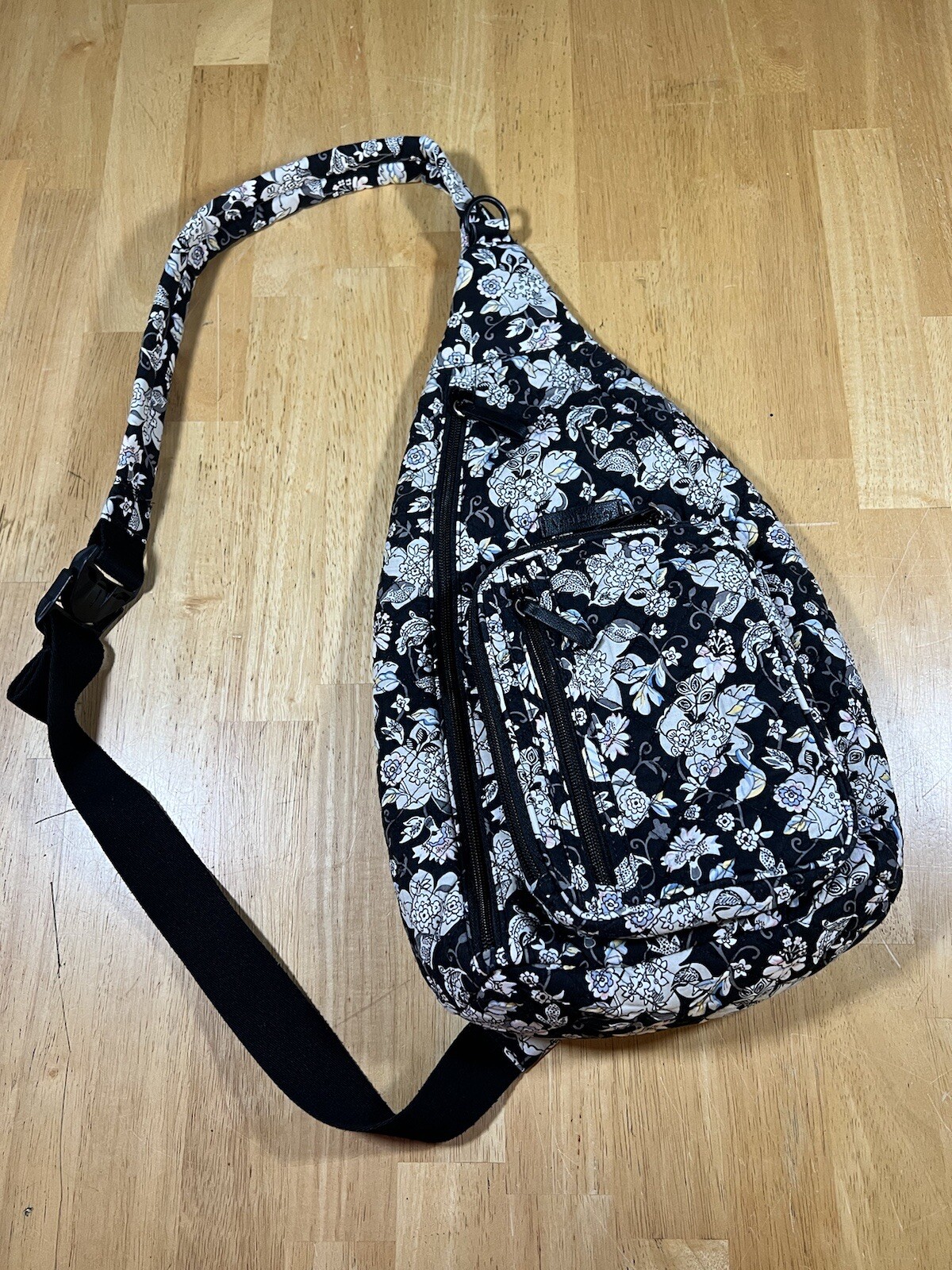Vera Bradley Iconic Sling Backpack Holland Garden Gem
