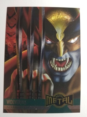 1995 Marvel Metal Trading Cards - 95-Card Lot (Base, Gold, Blaster