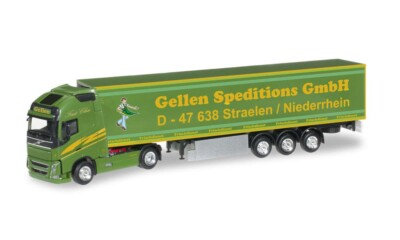 Herpa 304474 - Volvo FH GL XL Kühlkoffer-Sattelzug ''Gellen Speditions GmbH'' 1:87
