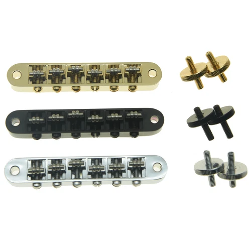 Guitar Roller Bridge Tune-o-Matic Bridge for Gibson Les Paul w/ M4 Posts