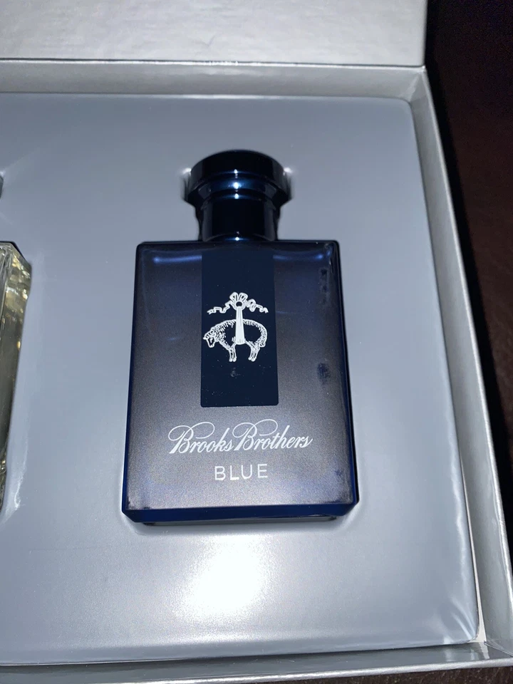 Botella Brooks Brothers Blue Cologne 3,4 oz 100 ml nueva descontinuada Foto 3 de 4