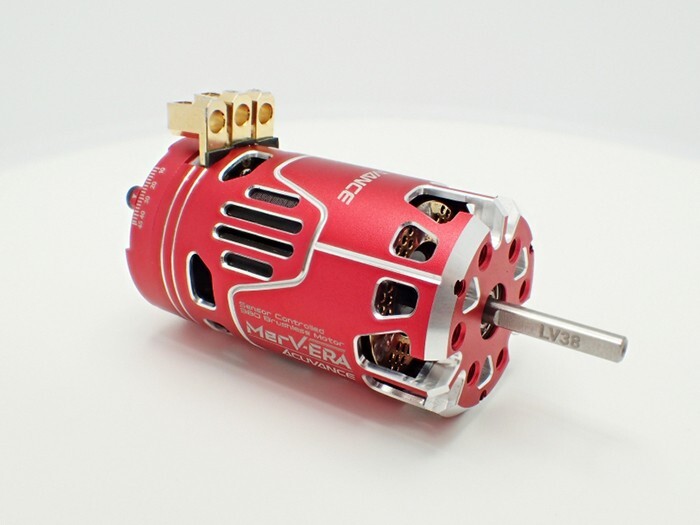 Acuvance MerV-ERA 380 10.5T Brushless Motor Red For 1/10 RC Car