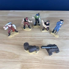 Lot Of 7 Pirate Figurines Safari Ltd Pvc