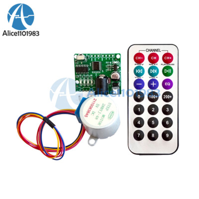 DC 5V ULN2003 DIY Stepper Motor Driver Board 28BYJ48 Infrared Remote Control New