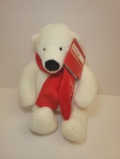 Coca Cola Coke Polar Bear Soft Plush Stuffed Animal Doll Nwt