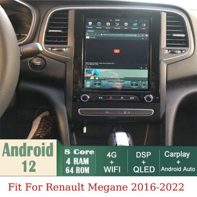 For Renault Koleos 16-22 radio 4+64G Radio Car Android GPS Navigation Wifi 10.4''