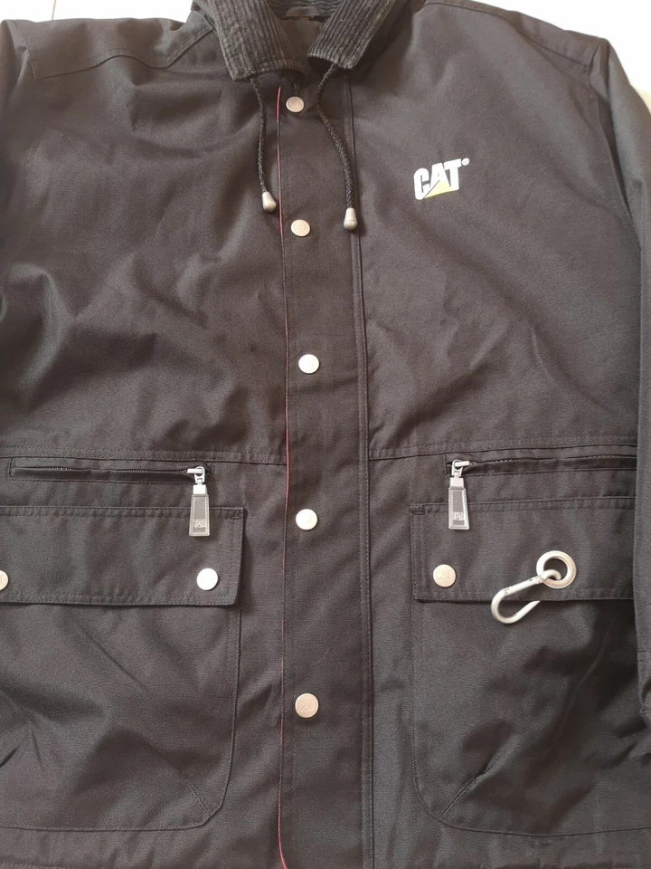 CAT GIUBBOTTO CATERPILLAR GIACCA WORKWEAR JACKET UOMO BLACK - Imagen 2 de 4