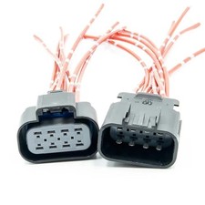 Headlights Left and Right Connector Wire Plug Pigtail Wiring Harness