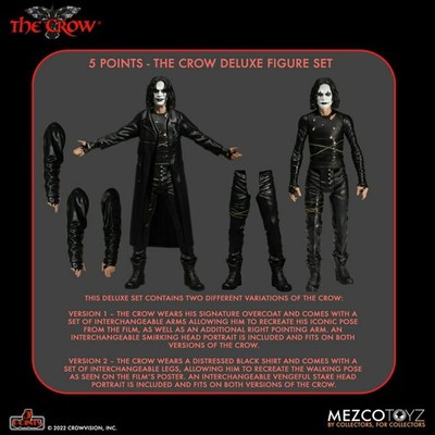 Mezco: 5 Points - The Crow Deluxe Figurenset