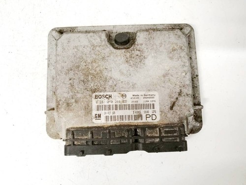 0281010268 Motormanagement, Steuergerät, ECU  24417169 Opel Zafi DE2193282-32